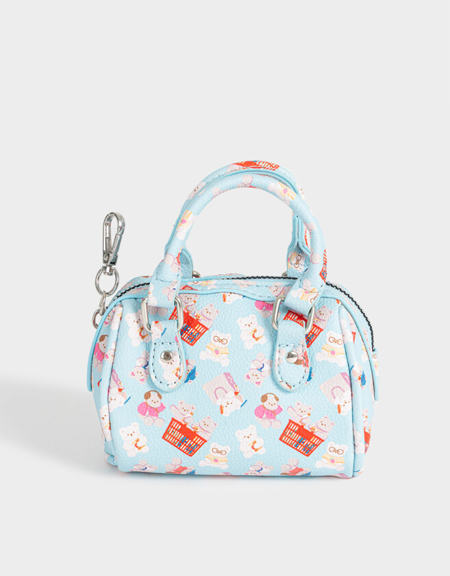 Monederos Monedero Formato Cartera - Azul Celeste