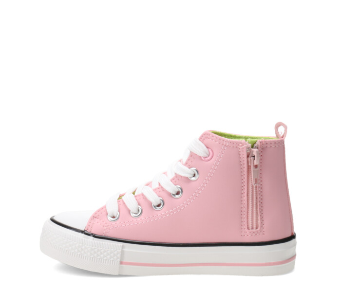 Deportivo SMILEY tipo bota con aplique y estampa Pink