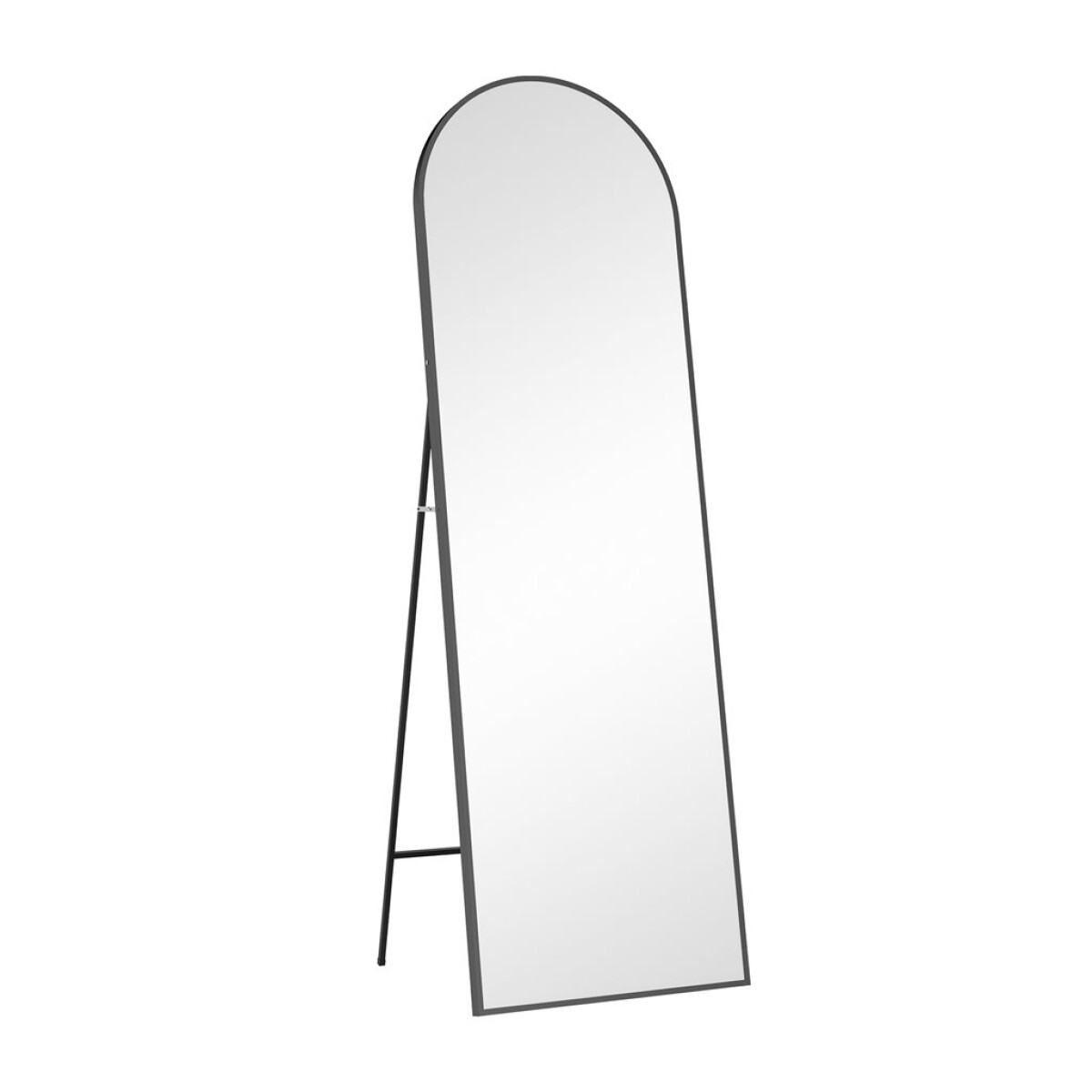 ESPEJO DE PIE ALUMINIO 50x160CM GRIS 