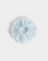 Skunzies XL Scrunchie Broderie - Azul Celeste