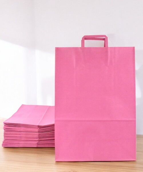 Pack x 50 - bolsa lisa 34x17x48 cm FUCSIA