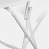 MESA AUXILIAR PLEGABLE BLANCO 60X71CM Unica