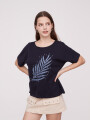 Remera Navy Estampado 2