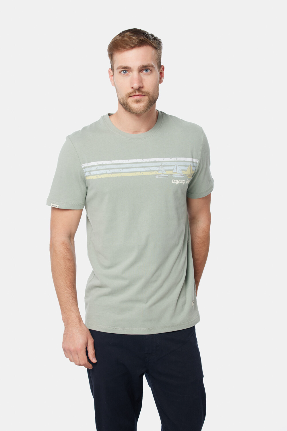 REMERA ESTAMPADA Verde