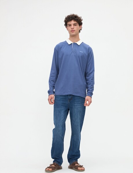 Remera polo Nicky Indigo