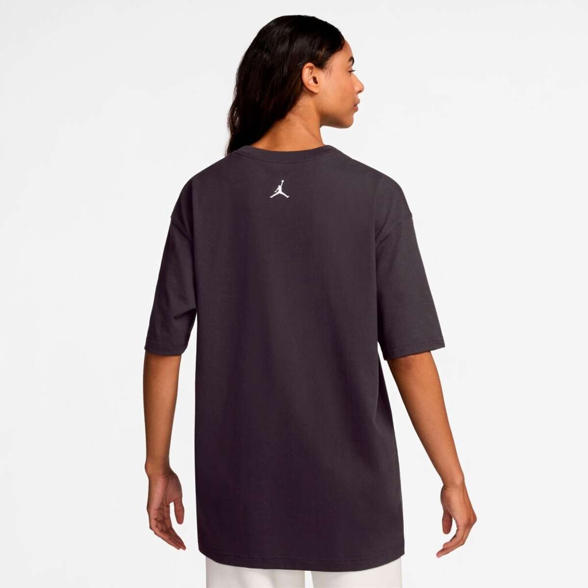 Remera Jordan Oversizegfx de Mujer - negro 