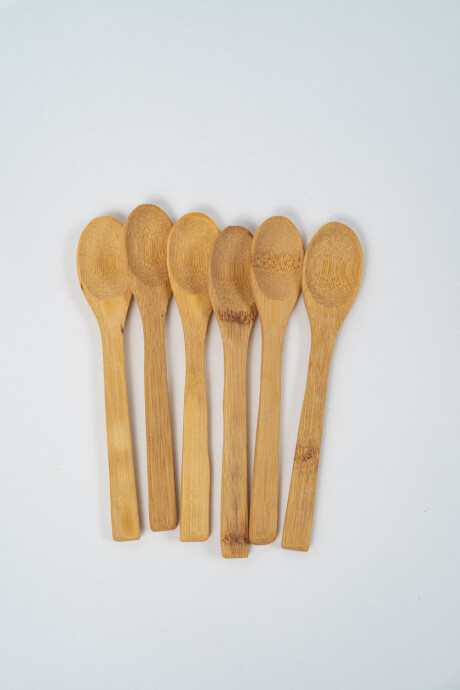 Utensillos Cucharas, 6 Piezas Color Unico