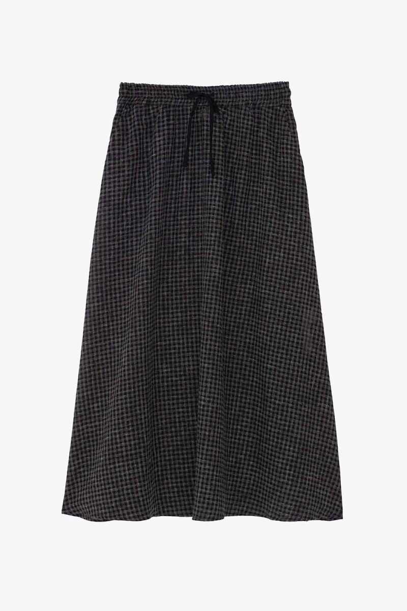 FALDA VICHY Negro
