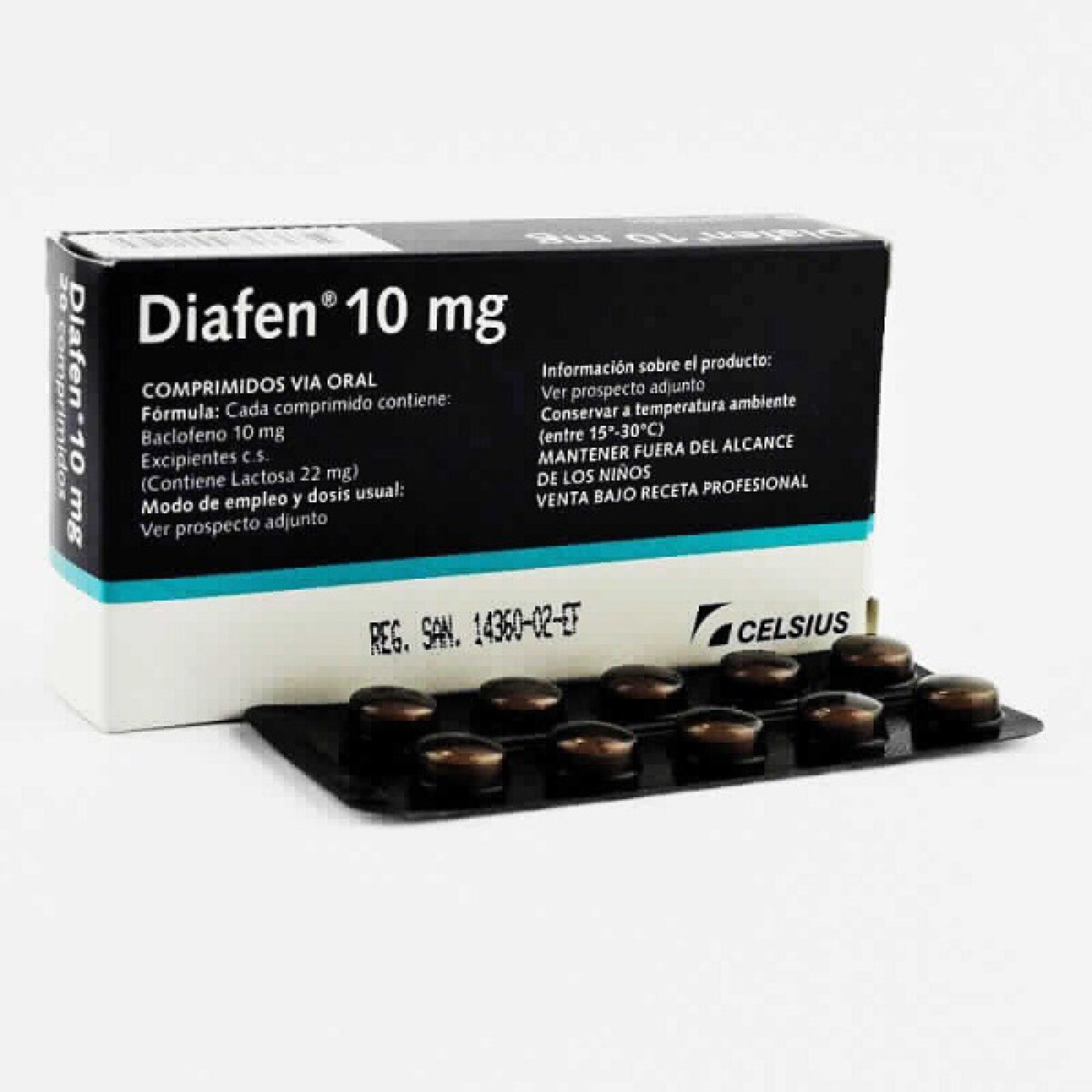 Diafen 10mg 20 Comprimidos — San Roque
