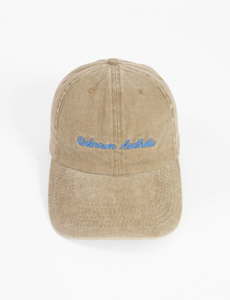 Cap aesthetic unknown - beige 