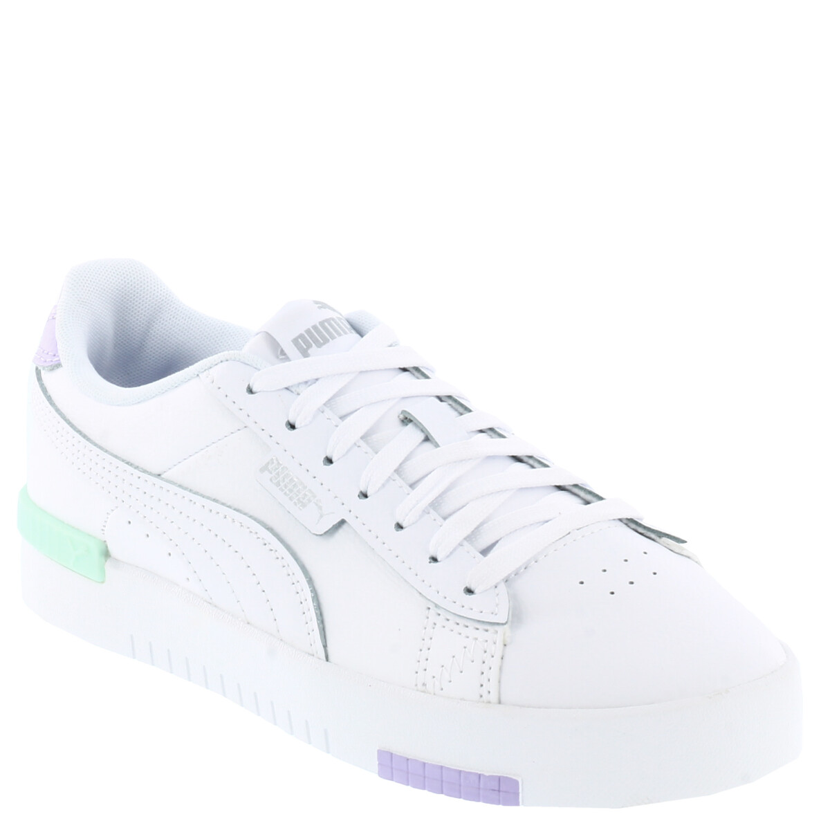 Championes de Mujer Puma Jada Renew - Blanco - Violeta - Plateado 