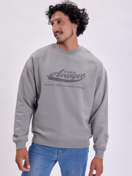 Buzo deportivo oversize Disney Gris