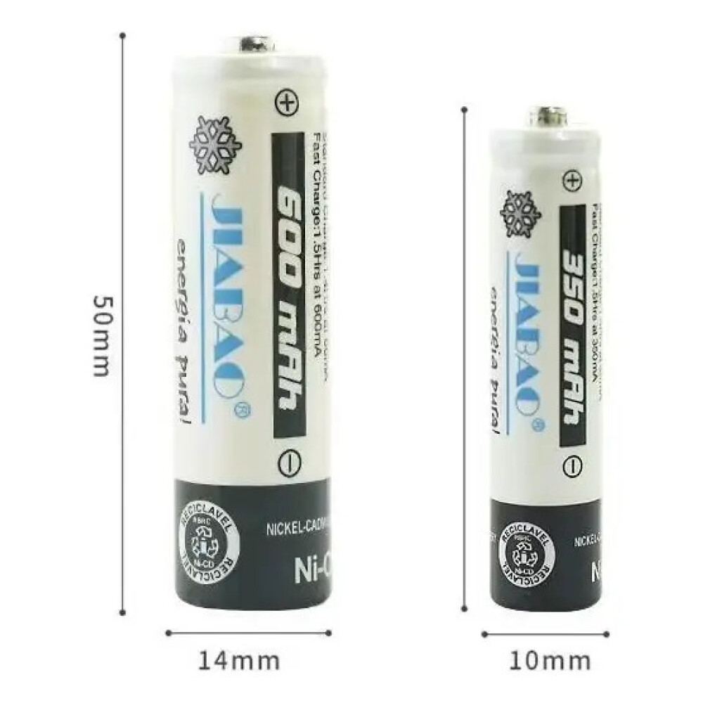 Cargador De Pilas Baterias + 4 Pilas AA Recargables Cargador De Pilas Baterias + 4 Pilas AA Recargables