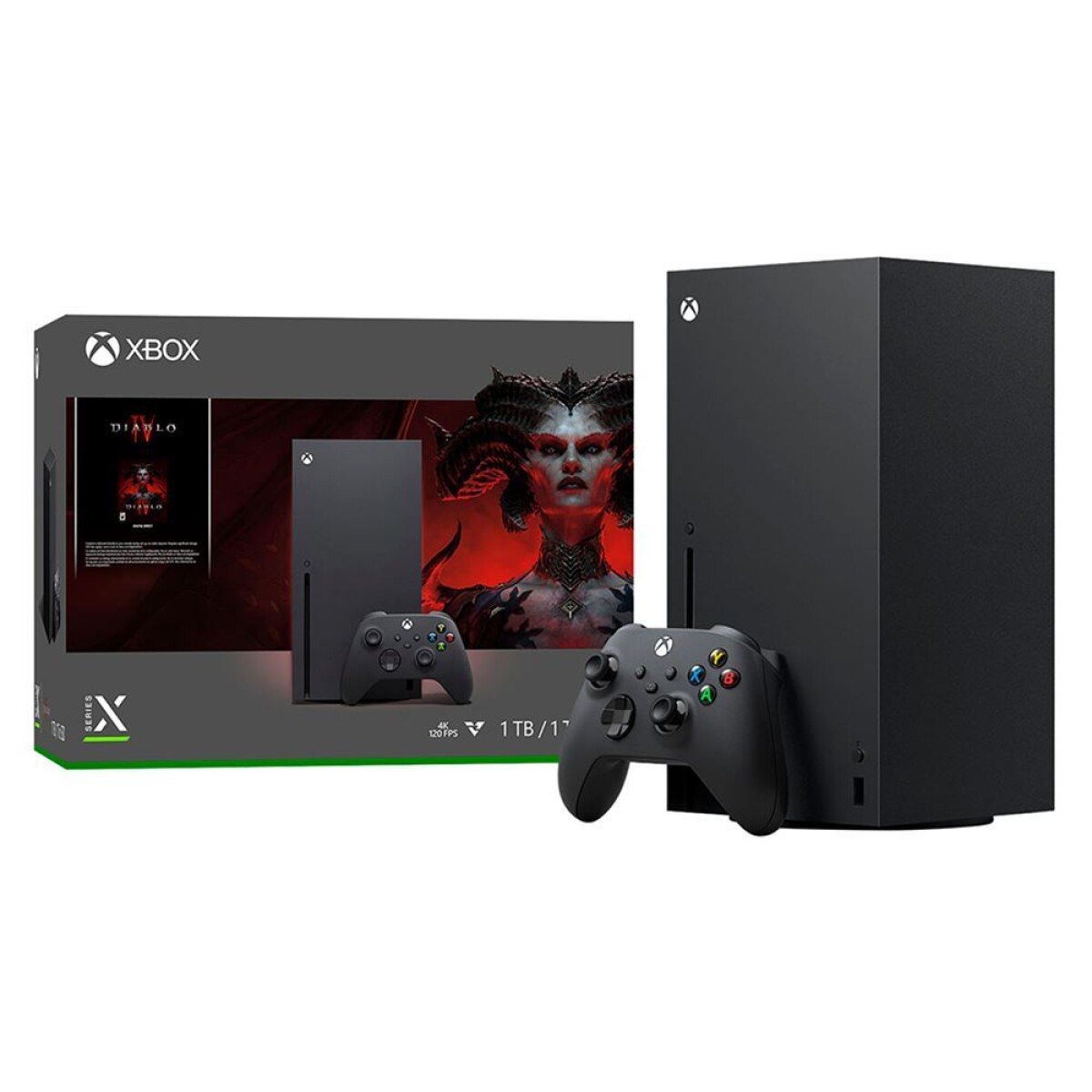 Consola Xbox Series X 1tb Diablo Iv Bundle Black 