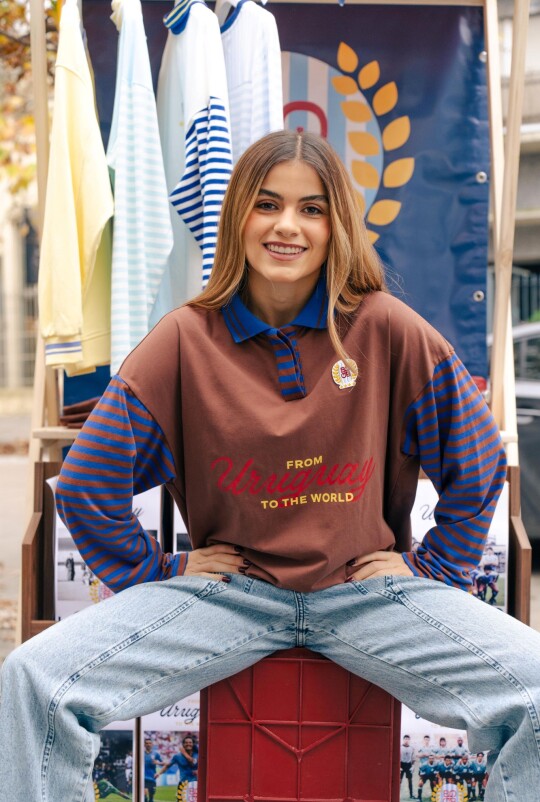 Polo Olimpica Marron