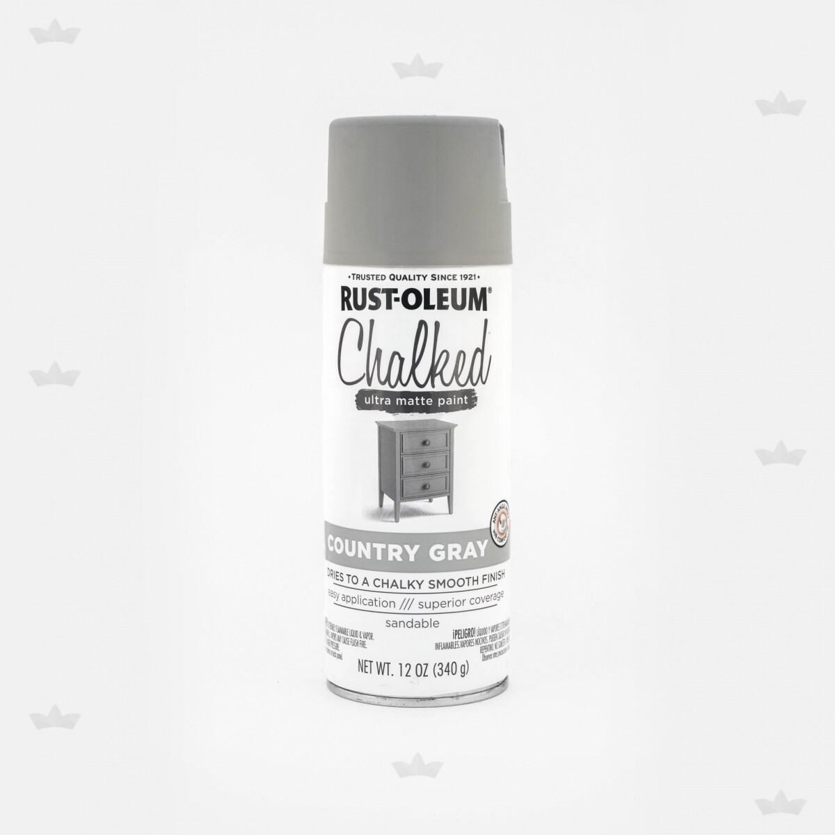 AEROSOL CHALKED RUST OLEUM GRIS CAMPESTRE- 340GRS - N/A 