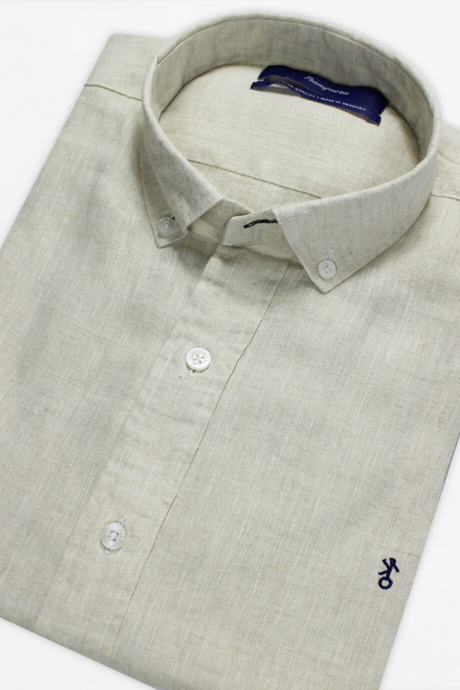 Camisa de Lino Beige