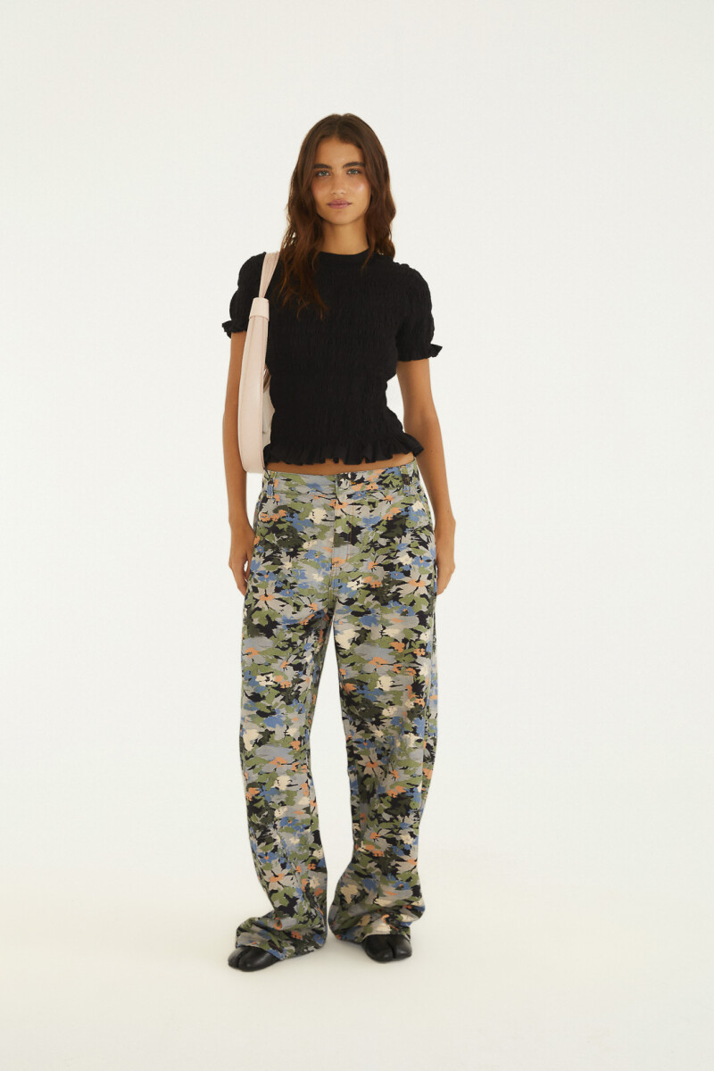 PANTALON ESTAMPADO Multicolor