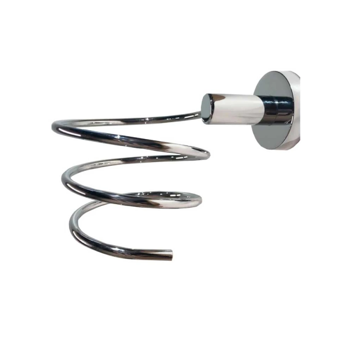 Soporte para Secador de Pelo Cromado Linea Round 