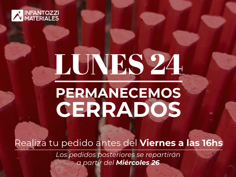 Cerrado LUNES 24