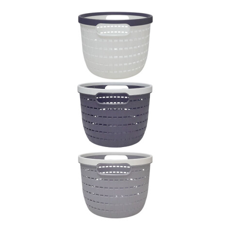 OUTLET Canasto cesto organizador 18.8*18.8*14.5 cm Outlet Canasto Cesto Organizador 18.8*18.8*14.5 Cm