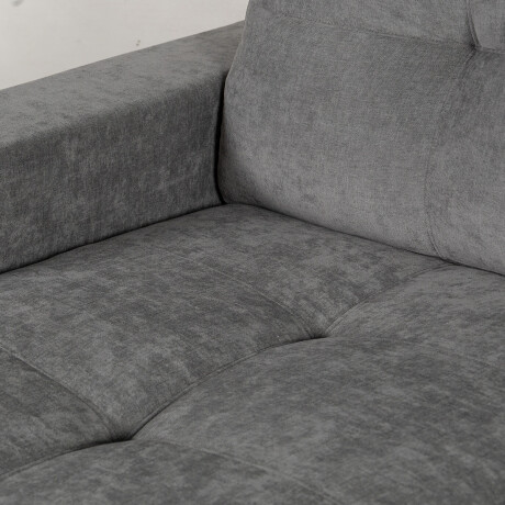 Rinconera Sensa - Tela Microfibra - Chaise izquierdo TC1011 (Grafito)