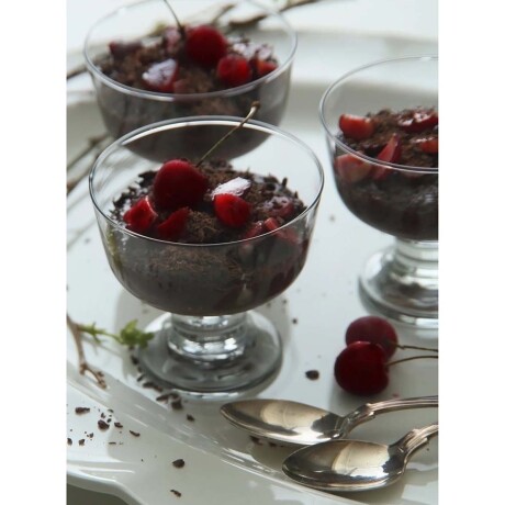 Set X6 Copas de Helado Postre Destina Lav en Vidrio 285Ml Transparente