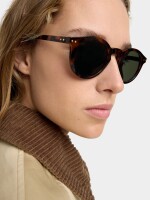 Gafas De Sol Redondas Carey marron