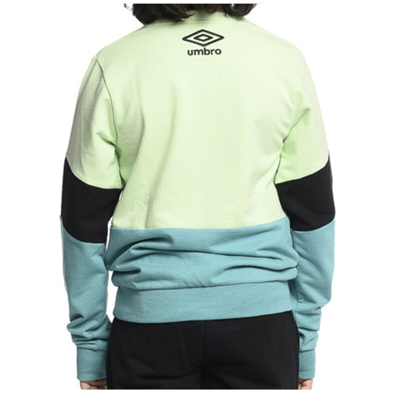 Buzo Infantil Umbro Square Kids Verde - Negro