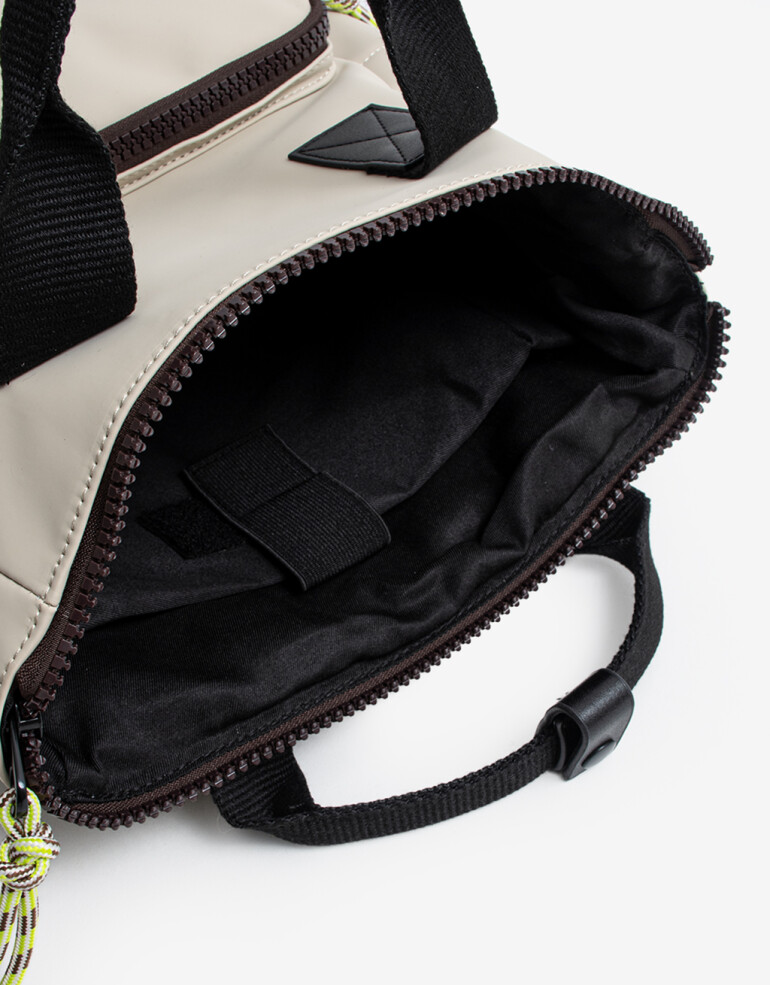 Mochilas Urbanas Engomado Mochila Rue Du Voyage - Blanco Crudo