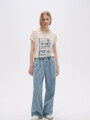 Pantalon Manisa Celeste Grisaceo