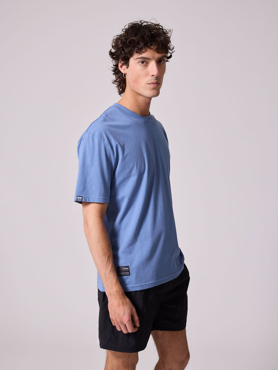T-SHIRT LAMBRE DIXIE Azul Piedra