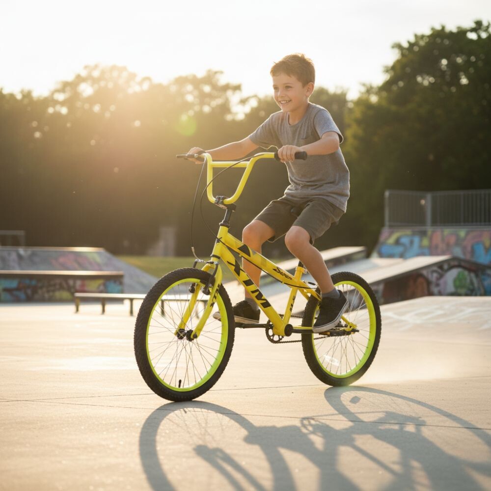 Bicicleta xtm rodado 20 AMARILLO