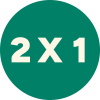 Macetas 2 x 1