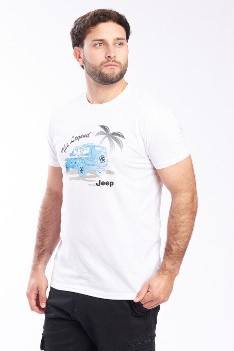 T-SHIRT STEVE 424 Blanco