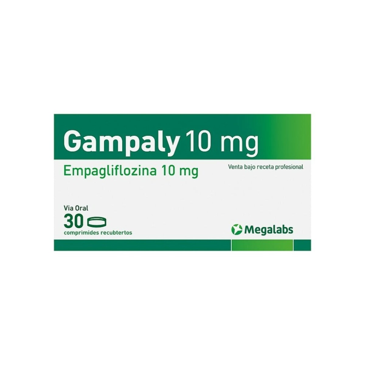 Gampaly 10 Mg 30 Comprimidos 