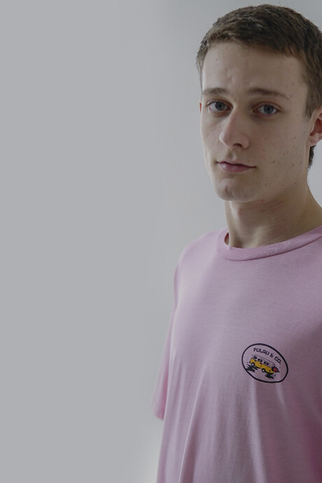 Remera Pulau Combi Rosado