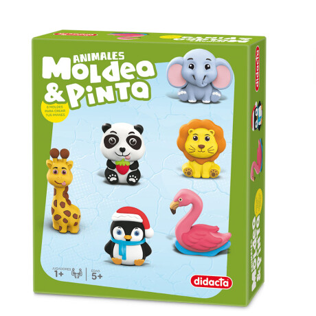 Juego Infantil Moldea y Pinta Animales 001