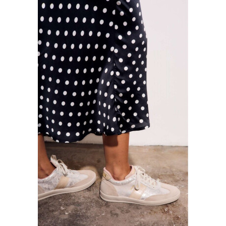 Falda Lunares Negro