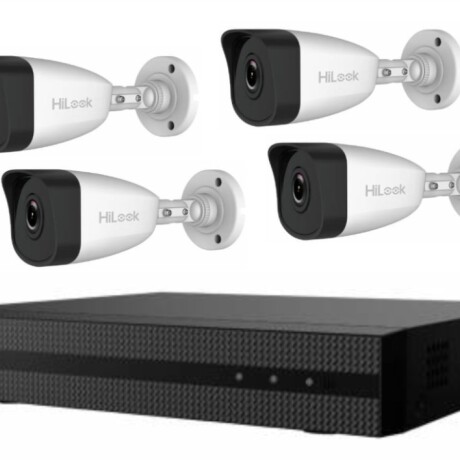 Nvr Hilook Ip + 4 Camaras Full Hd 001