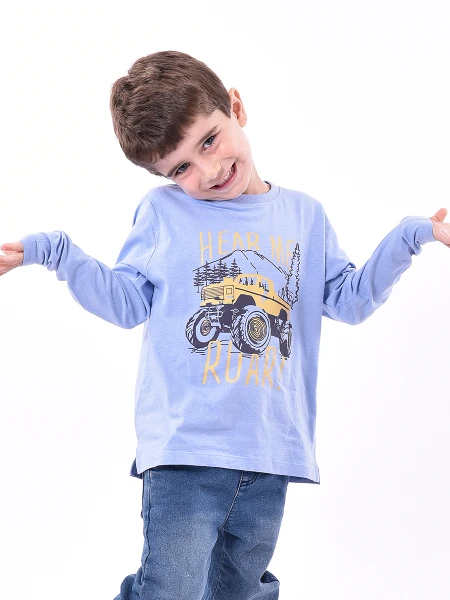 REMERA RAFAEL AZUL CLARO