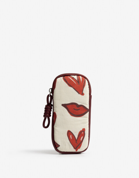 Estuches Anteojos Estampado Estuche Flexible San Valentin. - Estampado Geometrico