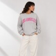 BUZO SLOWLY MGF33 LOS ANGELES GRIS