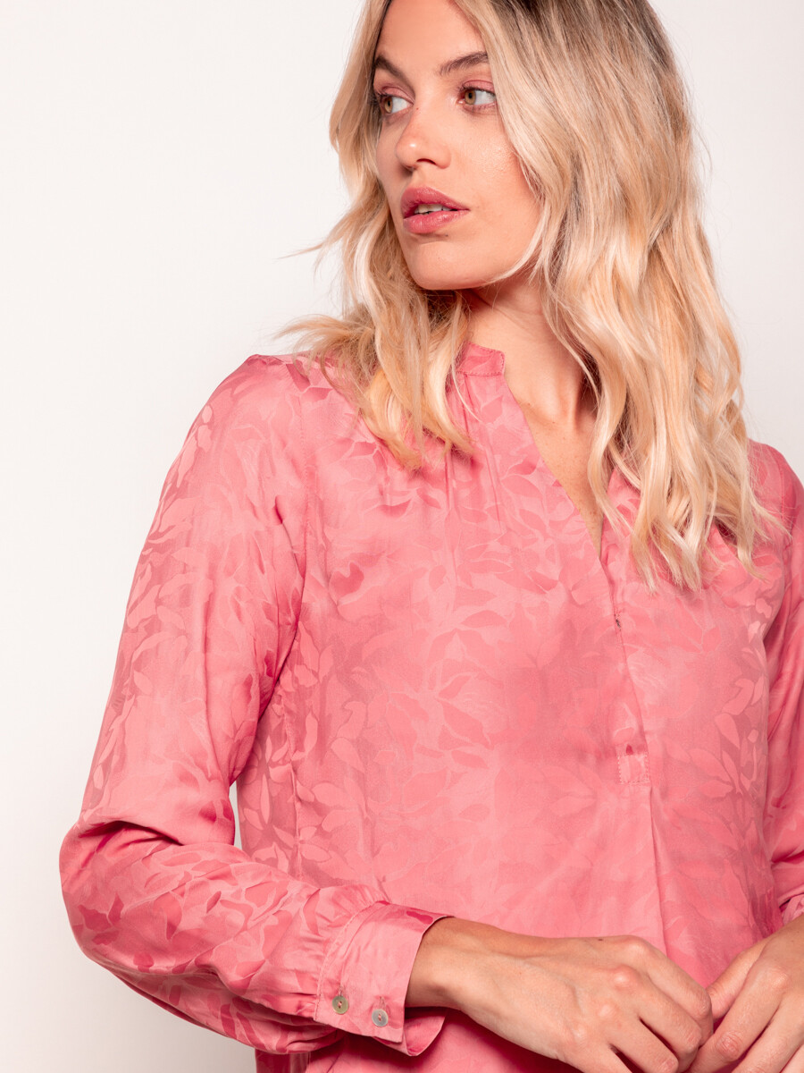 BLUSA NINA - Rosa Hibisco 