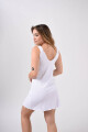 Camisón Maternal con Encaje Blanco