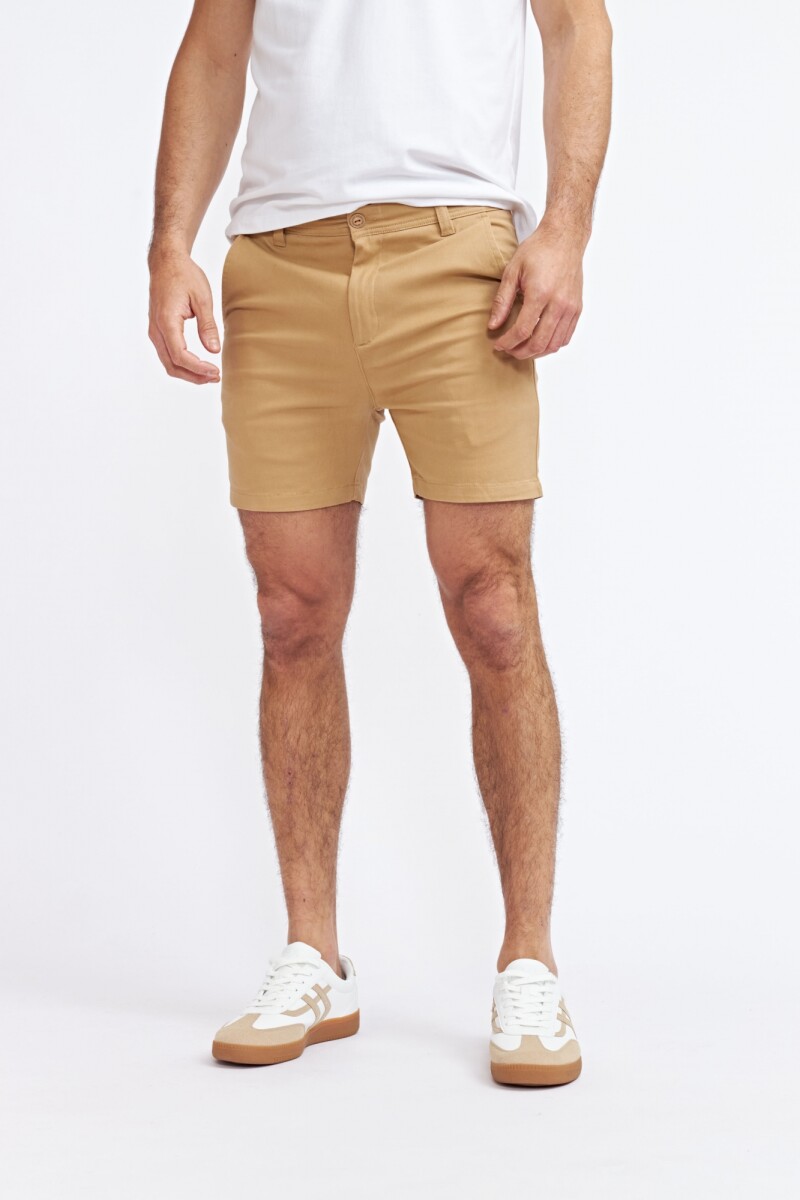 SHORT LUCAS - BEIGE 