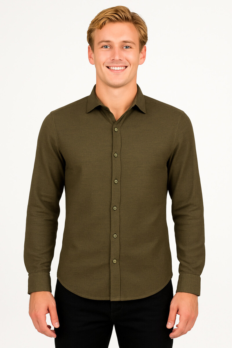 Camisa Fuko Men - Caqui 