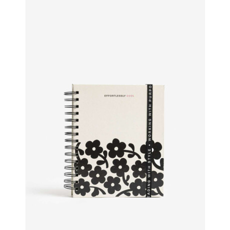 Cuaderno Anillado Estampado 160 Hojas Combinacion Tricolor