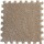 Alfombra Puzzle Goma Eva Peluda Infantil Shaggy 30 cm X10 UNIDADES BEIGE