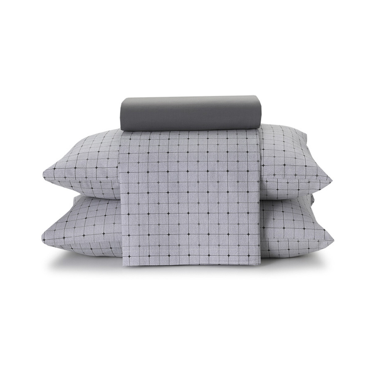 Juego Sábanas 1 Plaza Dohler 150 Hilos 100% Algodón - ALLAN 